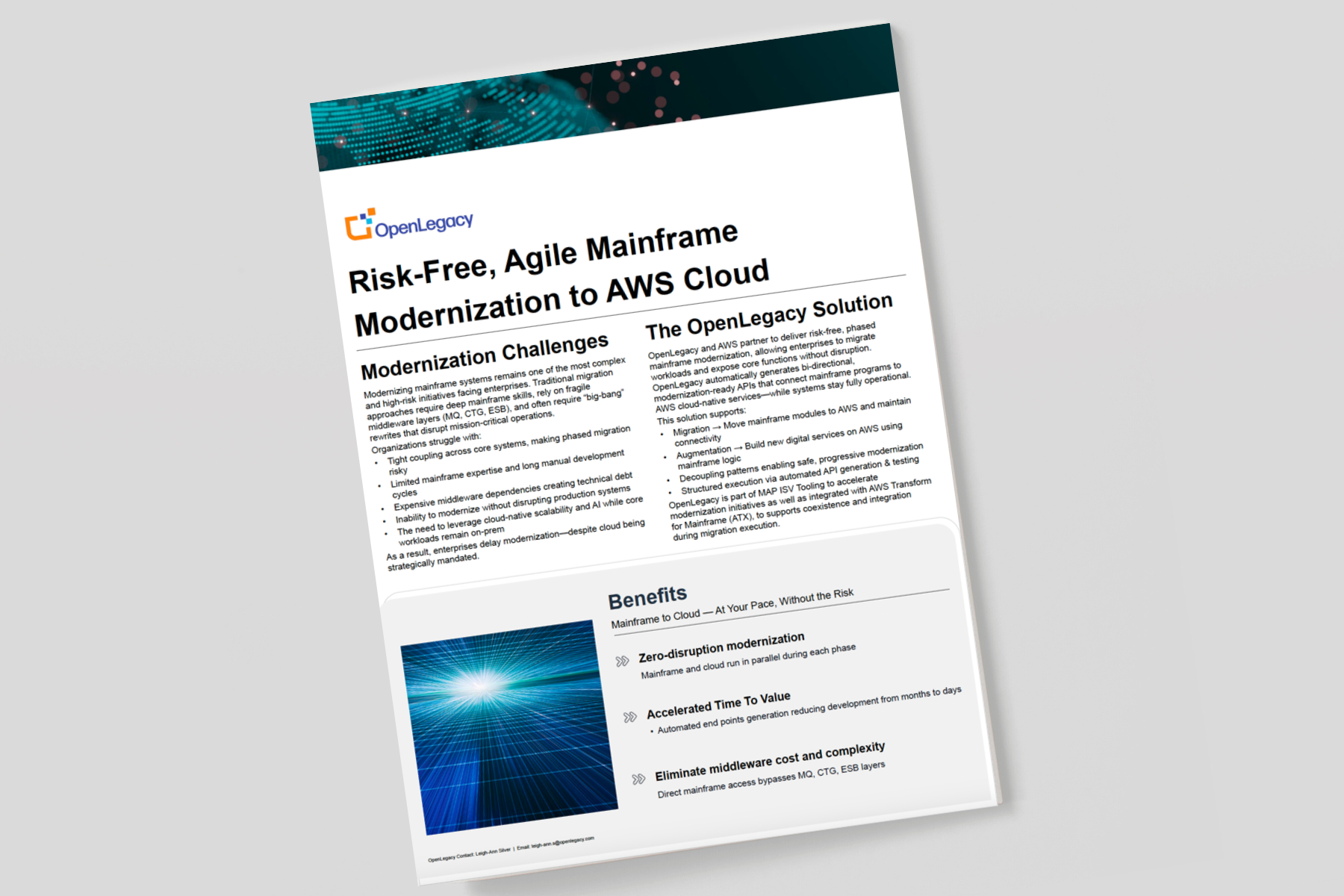Joint AWS + OL One pager