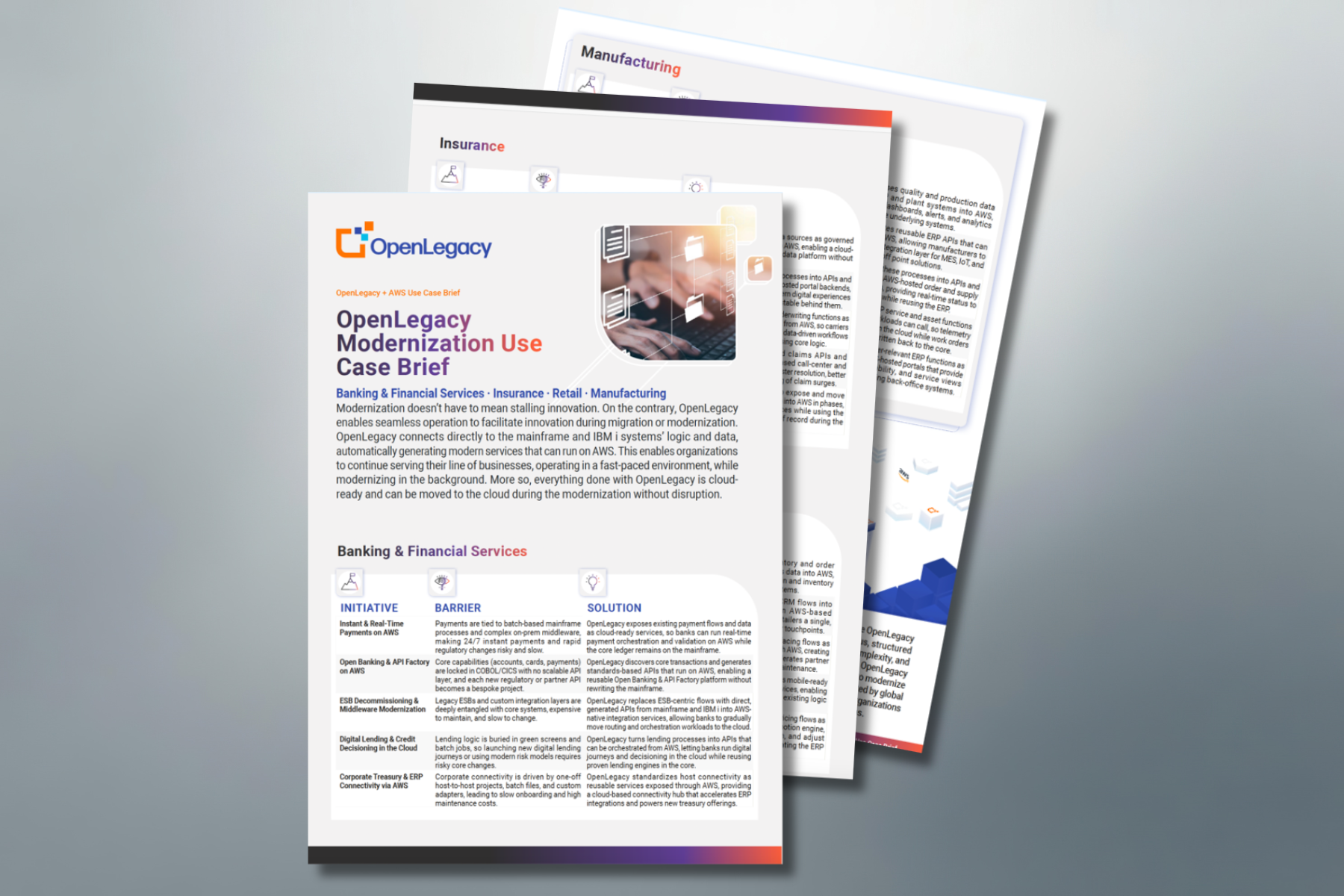Modernization Use Case Brief