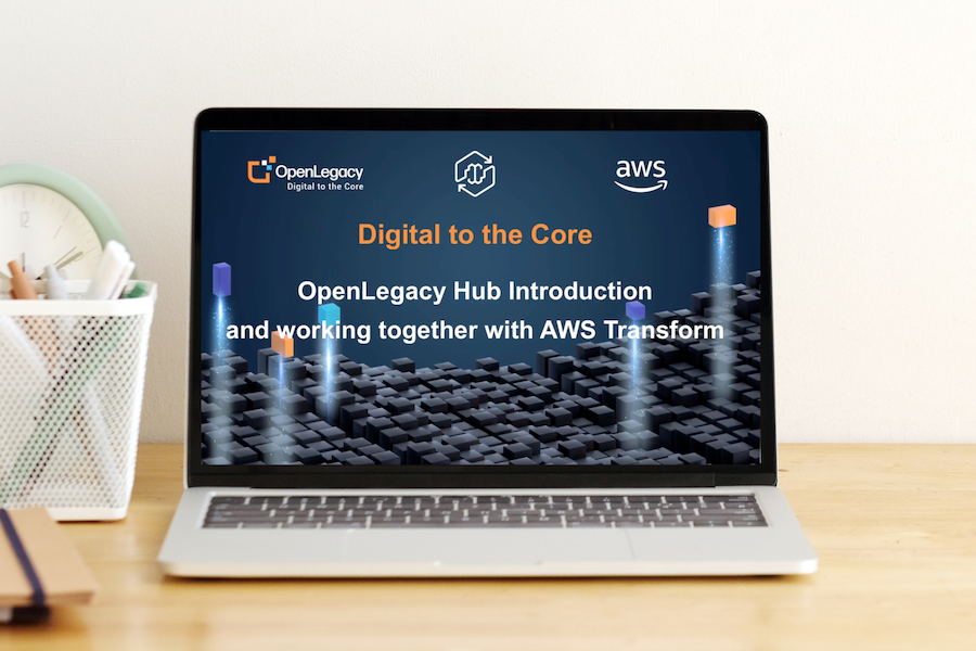 Video OpenLegacy Hub intro with AWS Transform